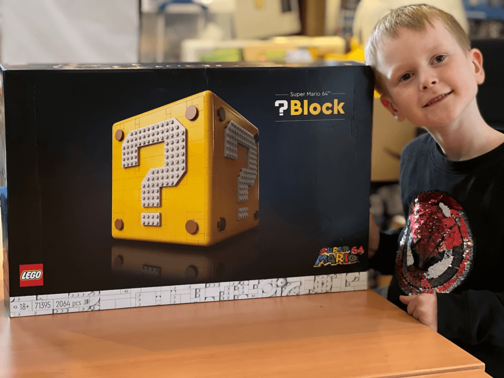 LEGO Super Mario 71395 Fragezeichen-Block 1 71395 lego fragezeichen block spielzeugtester IMG 5200